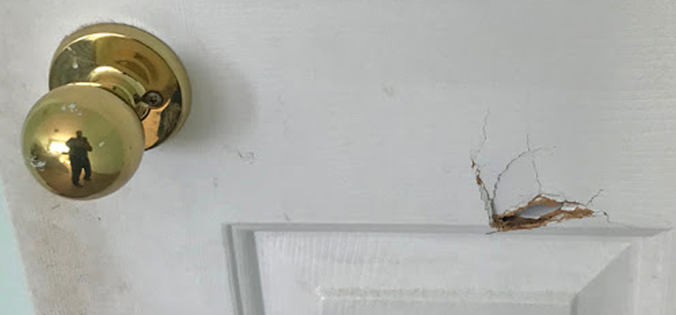 interior door hole repair Benicia
